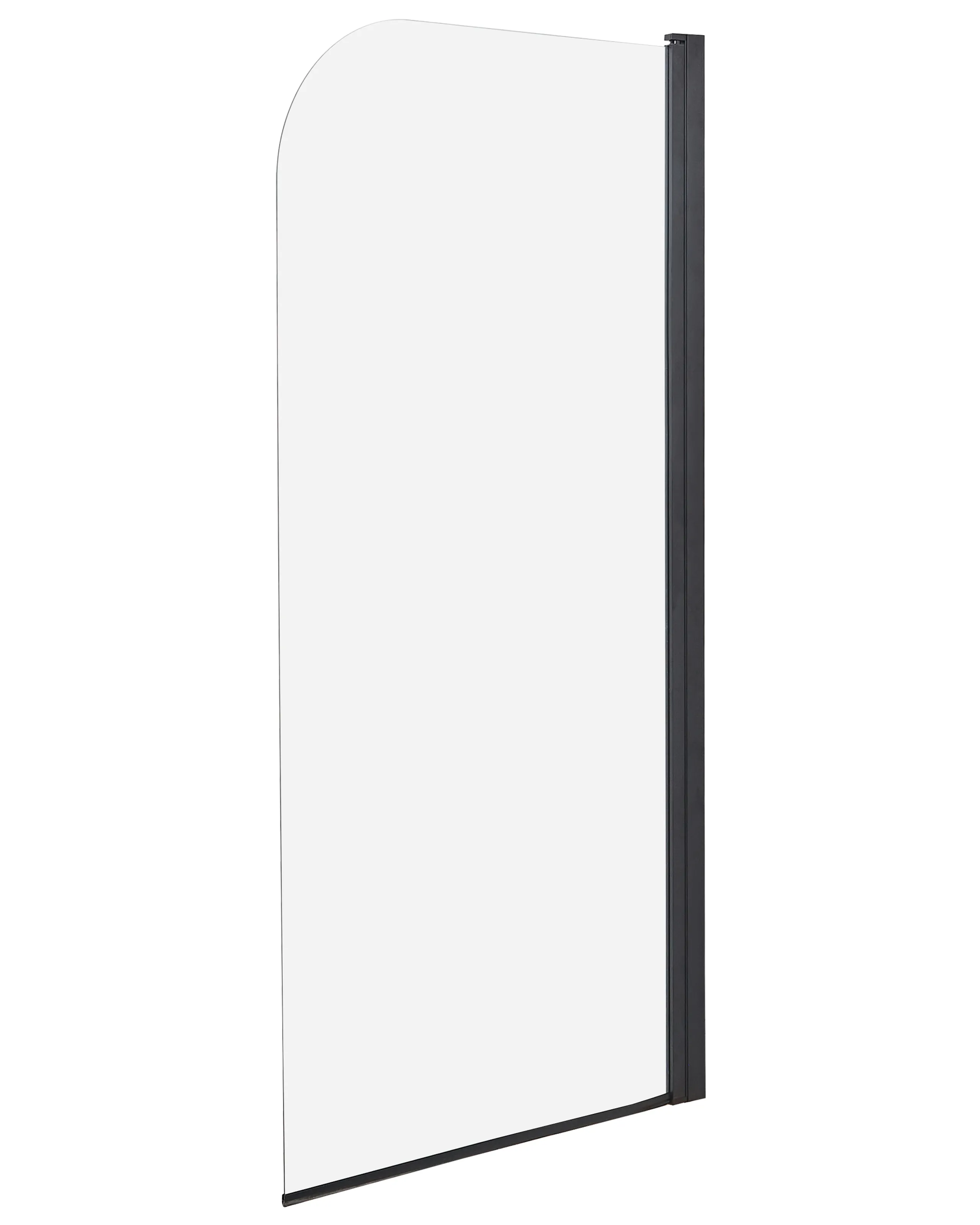 Mampara de ducha LAPAN 140 x 70 cm Negro
