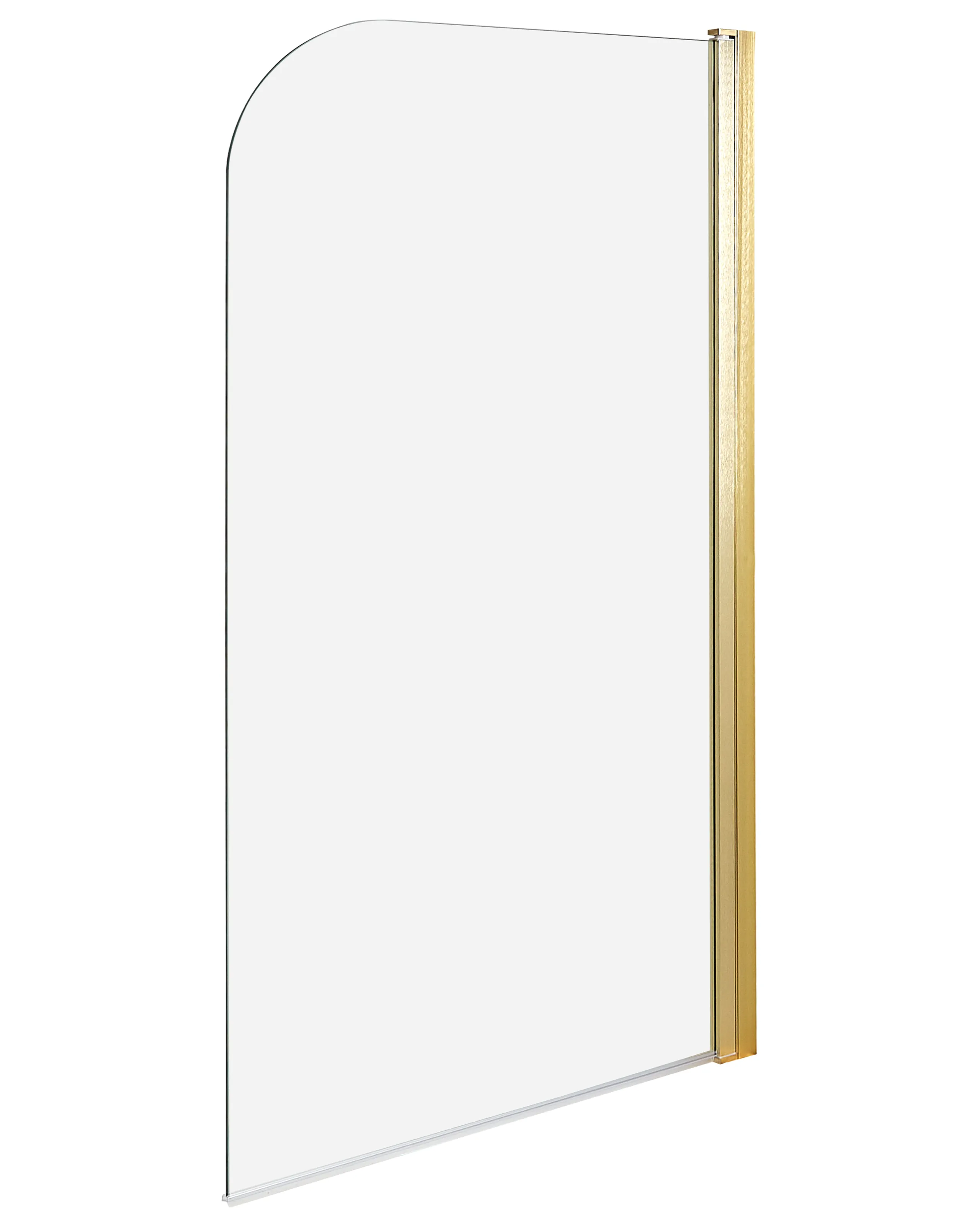 Mampara de ducha LAPAN 140 x 80 cm Dorado