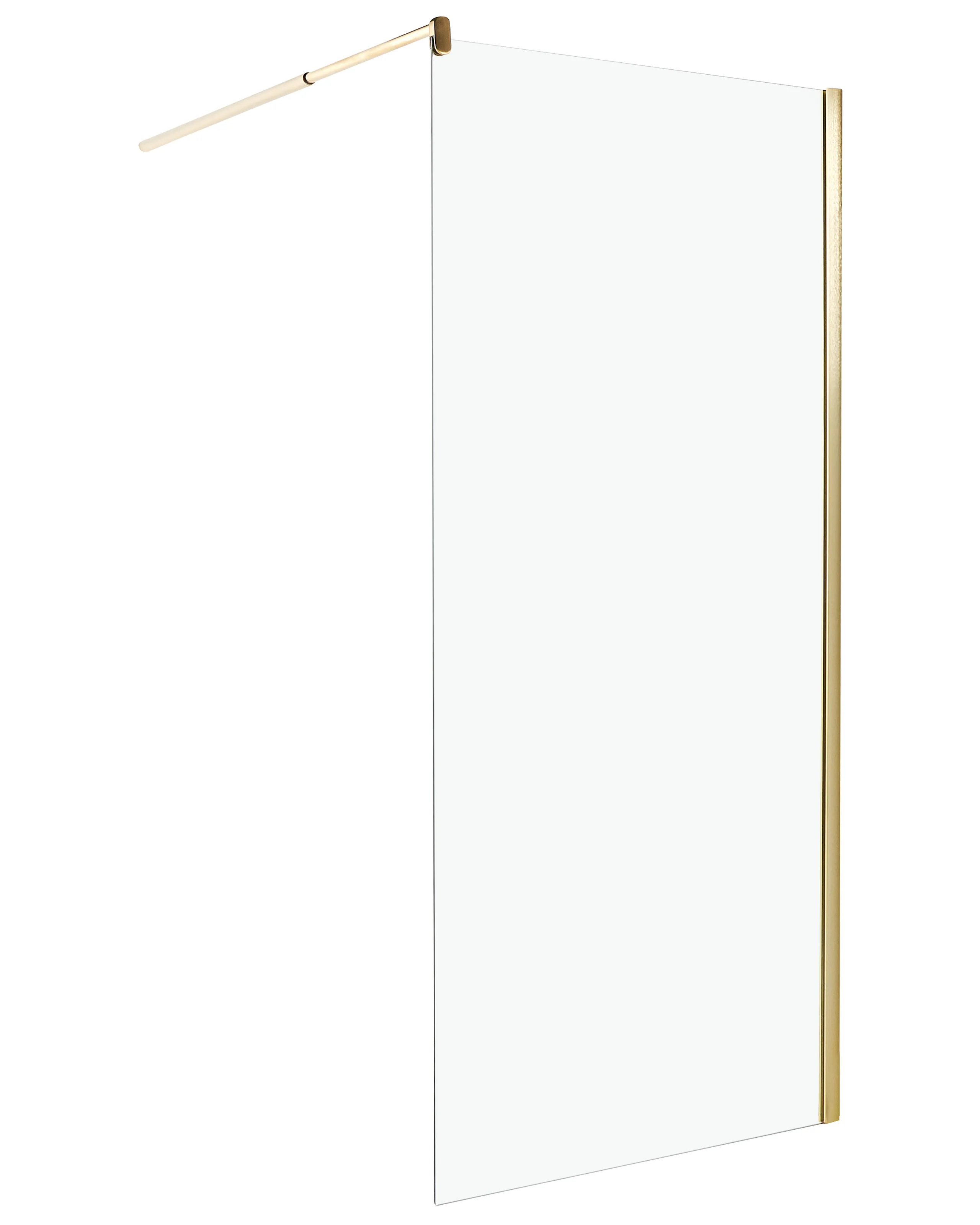 Mampara de ducha AHAUS 90 x 190 cm Dorado