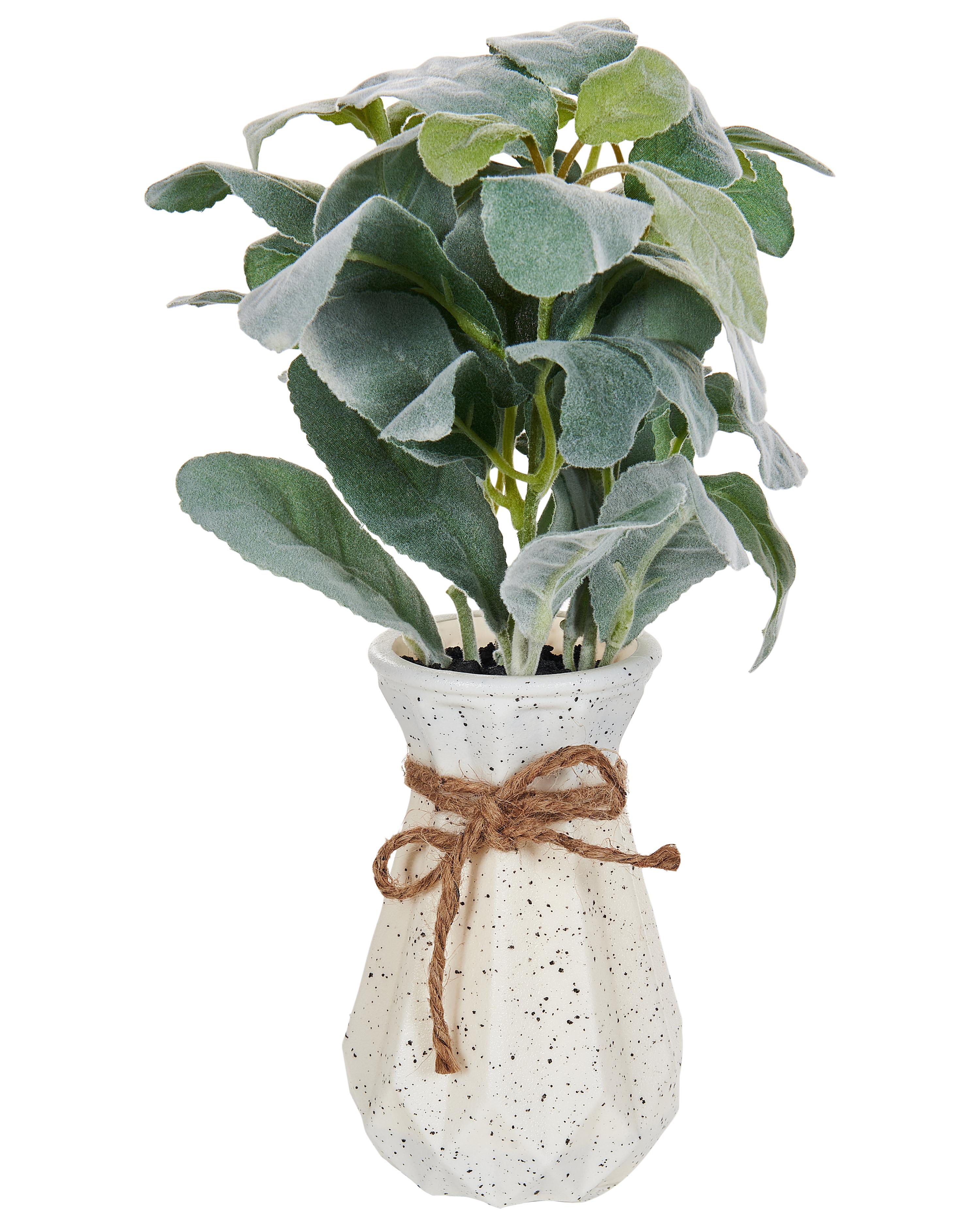 Planta artificial PEPEROMIA ARGYREIA 30 cm Verde