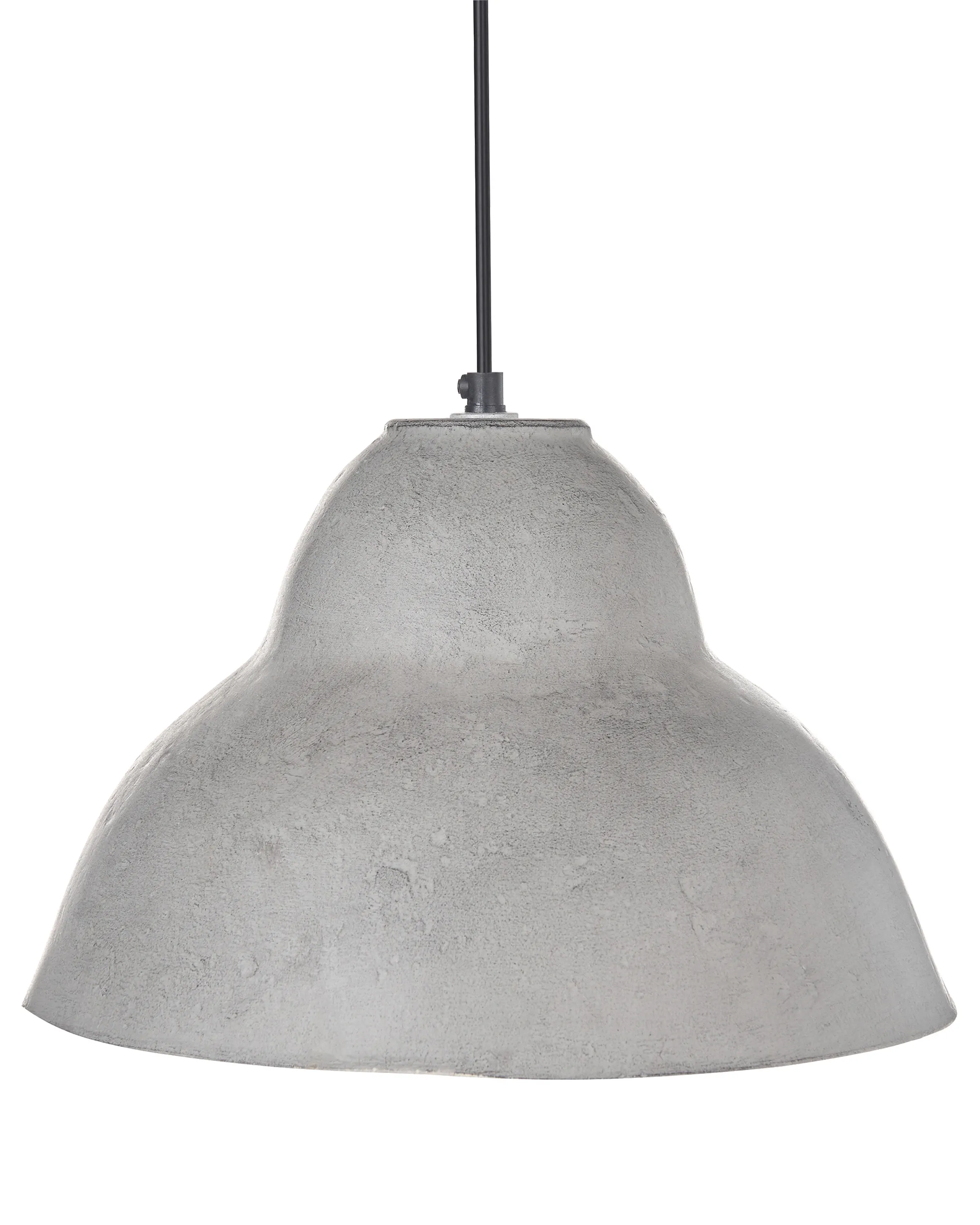 Pendant Lamp KABALEBO Papier-Mâché Grey