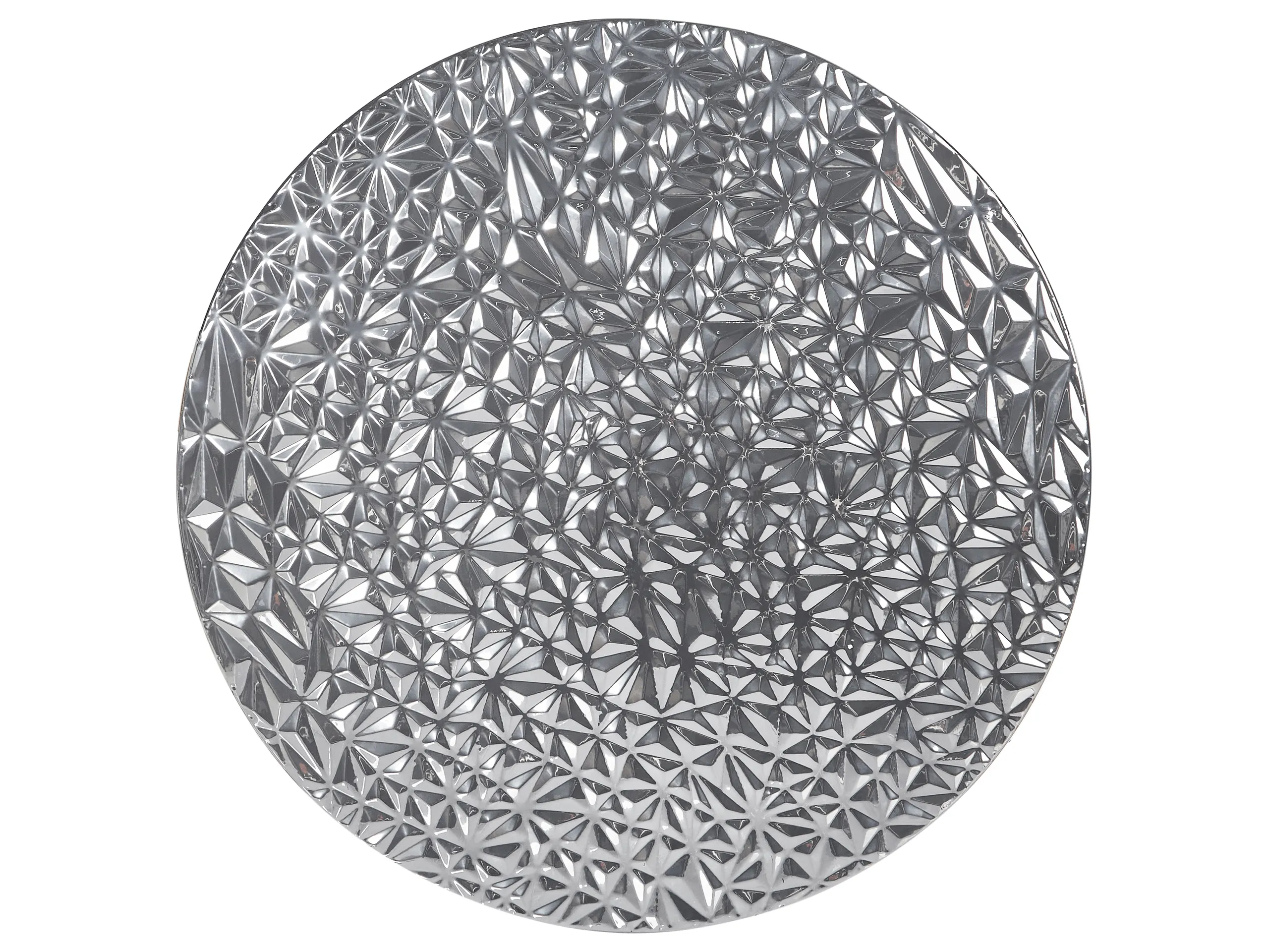 Decoración de pared MOSCAVIDE Metal 60 cm Plateado