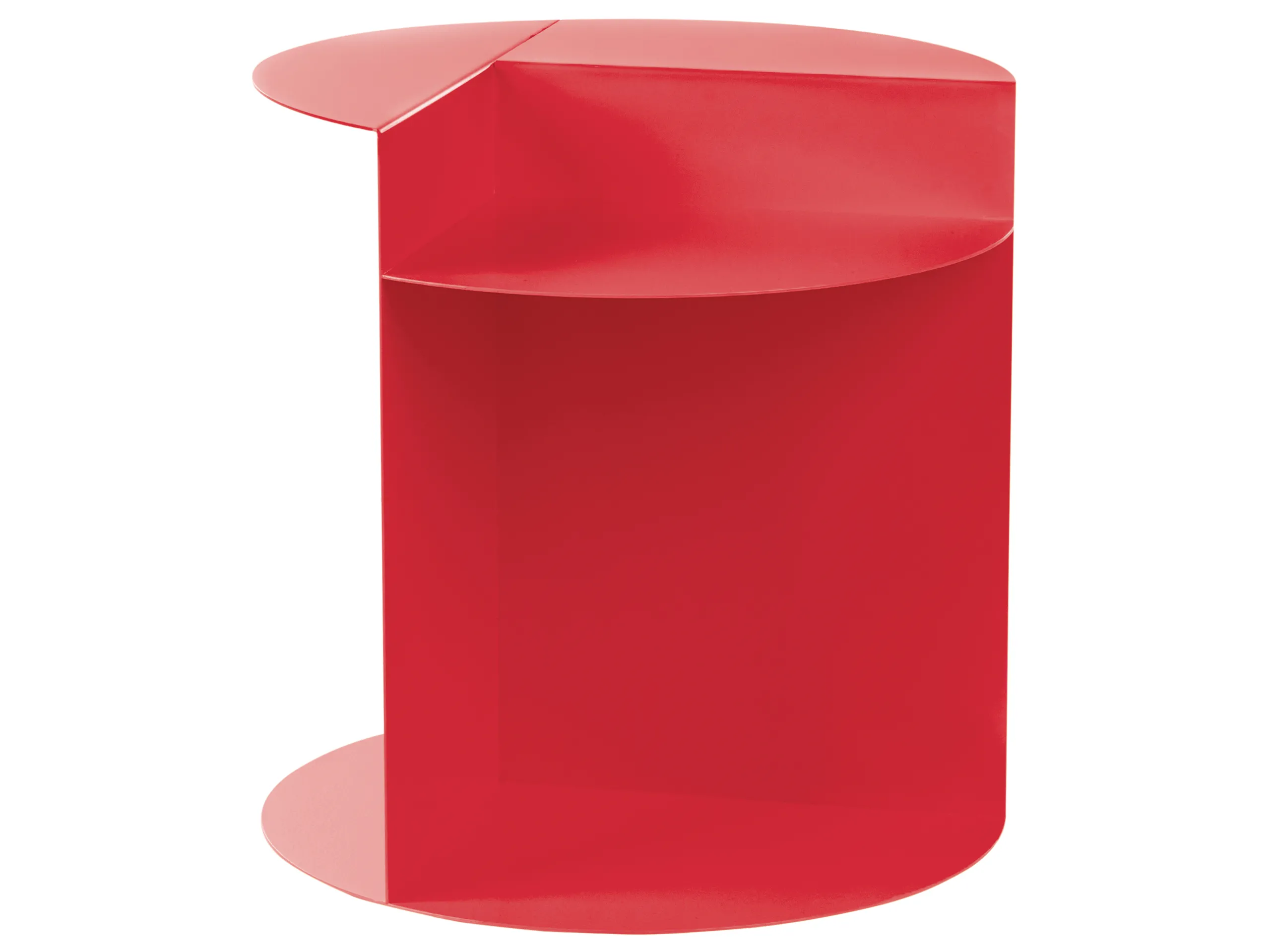 Mesa auxiliar TAGGART Metal Rojo