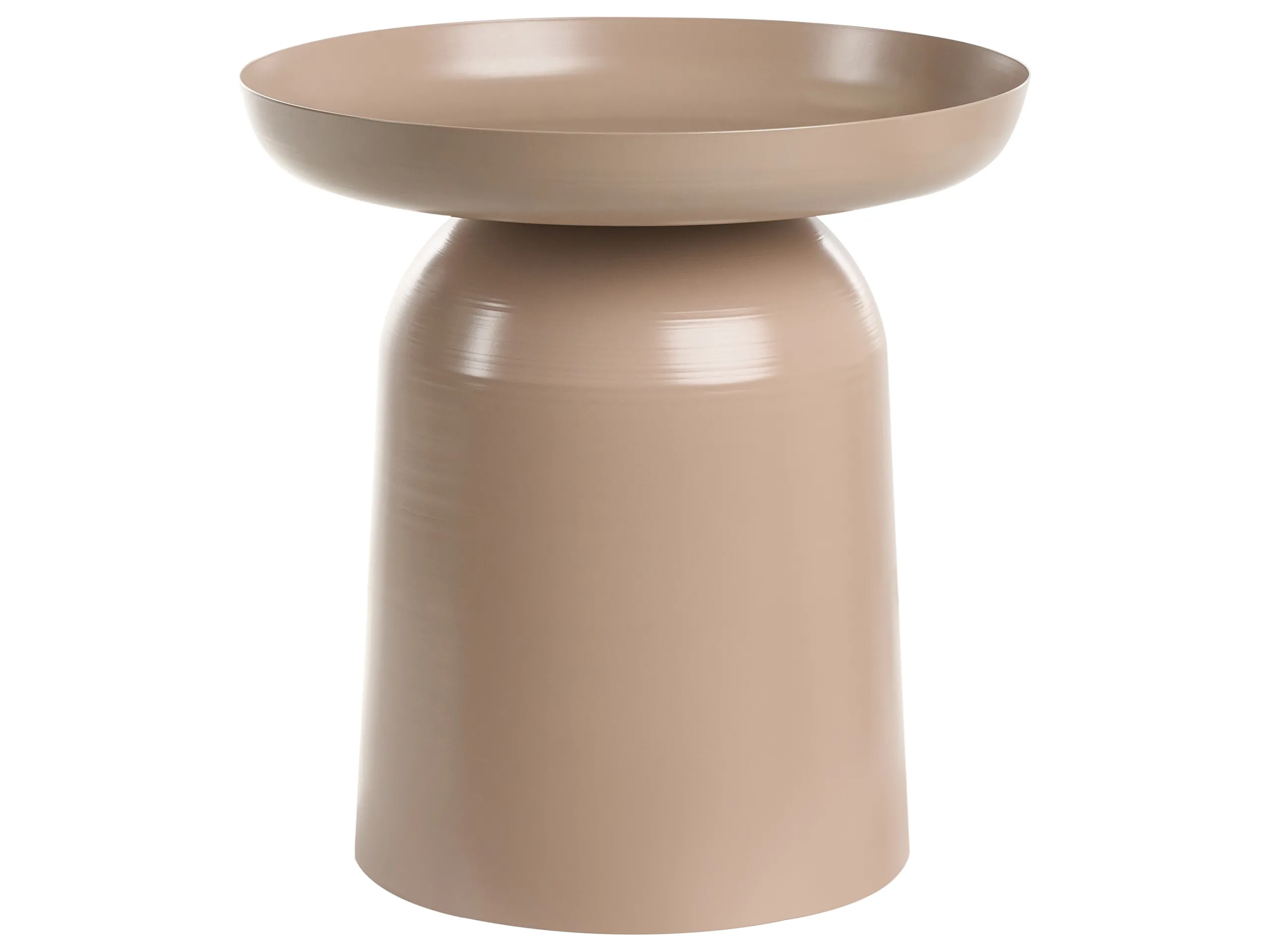 Mesa auxiliar TORRENS Metal Gris pardo