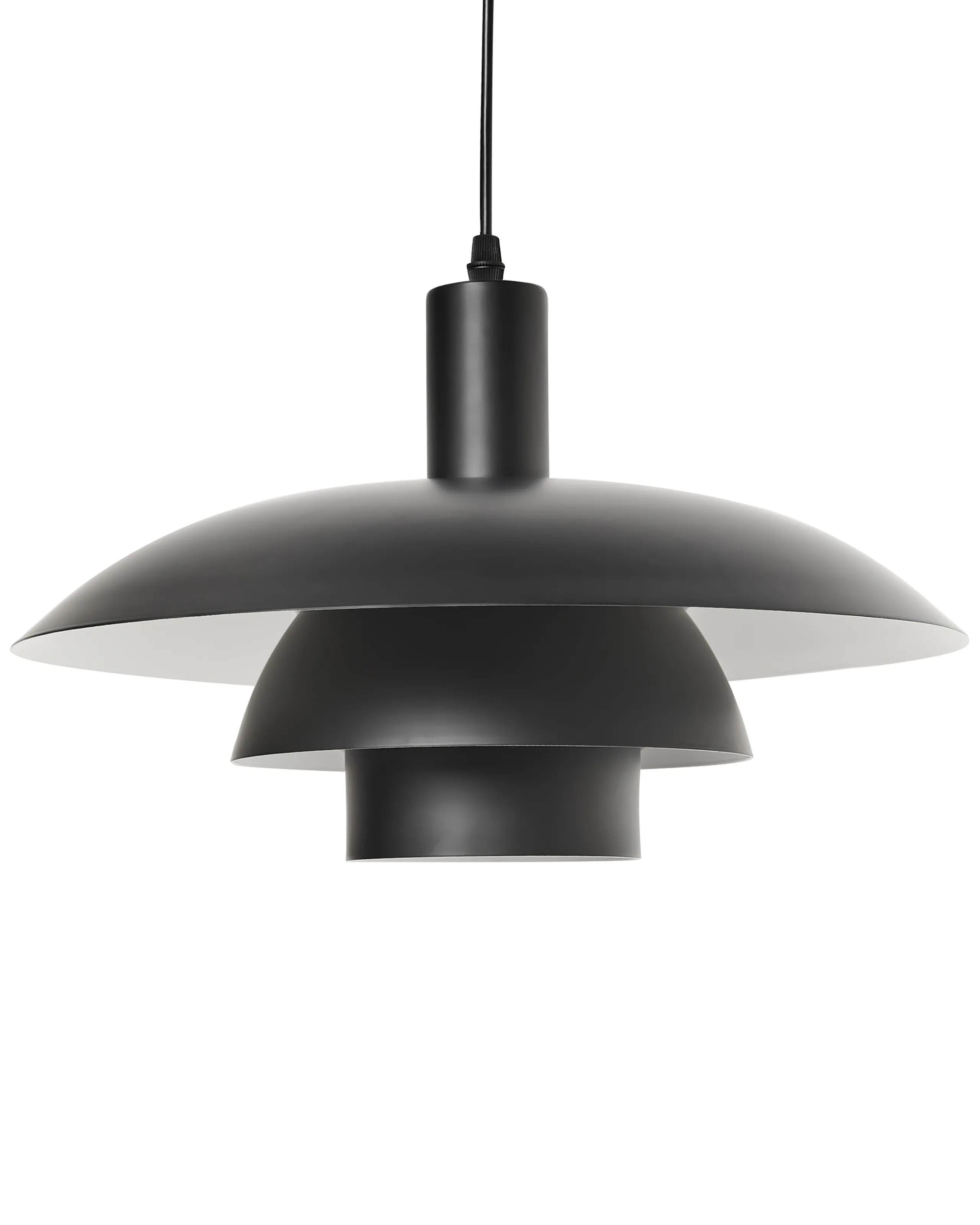 Lámpara colgante HILBA Metal Negro