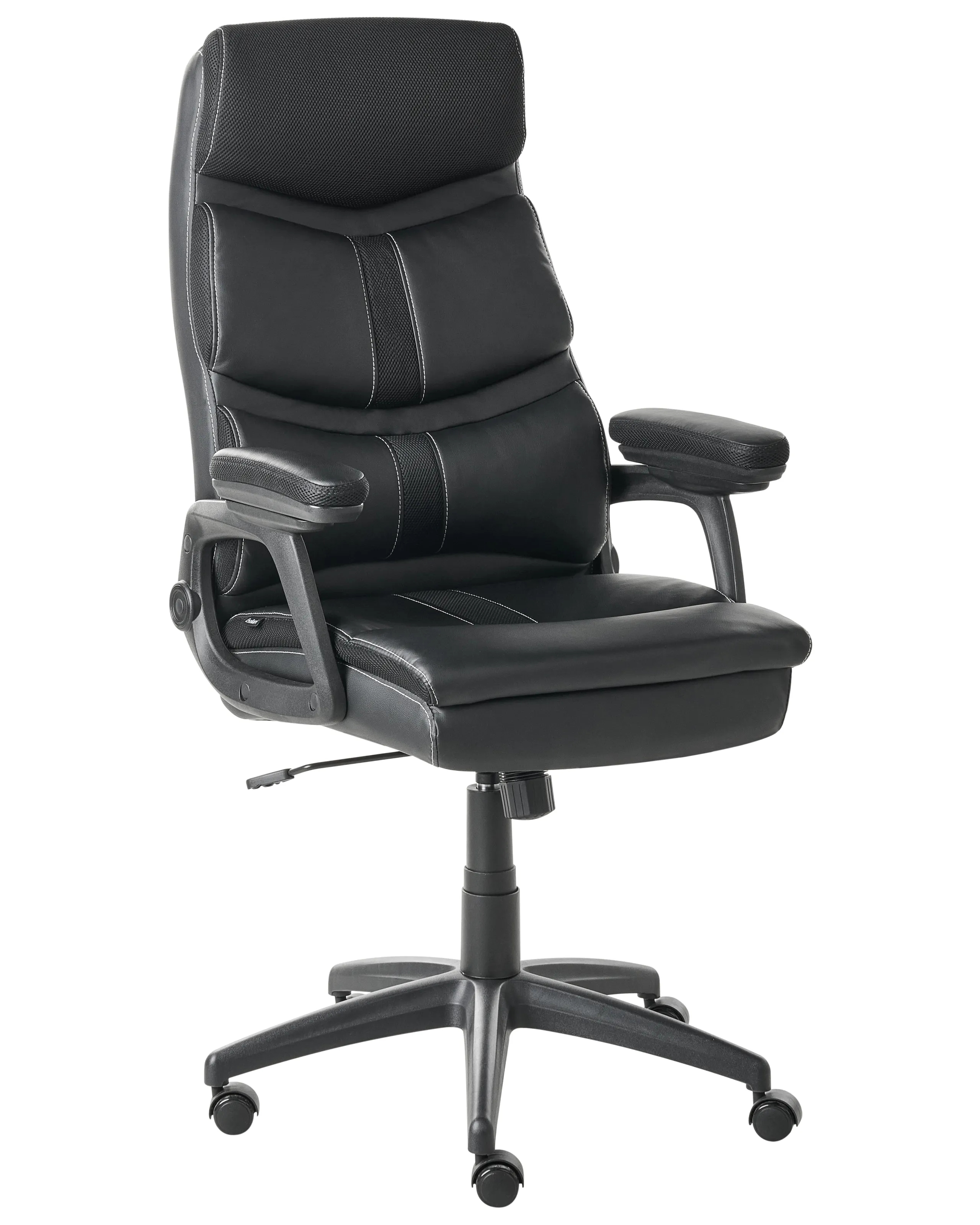Executive Chair RULER Faux Leather Black