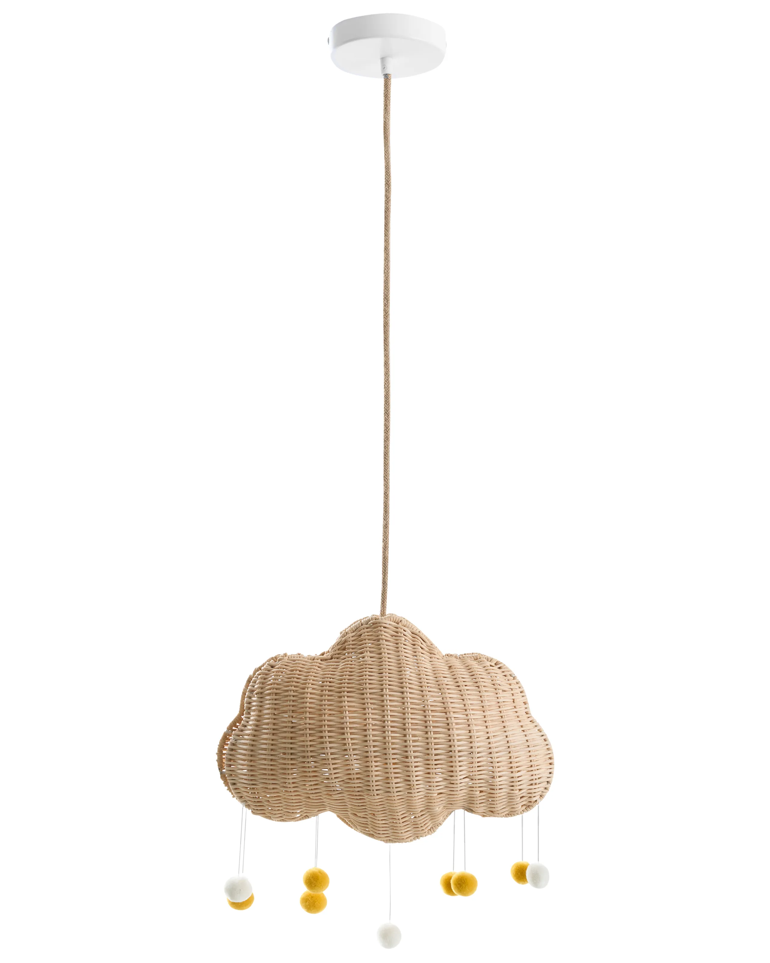Lámpara colgante Nube ONON Ratán Natural