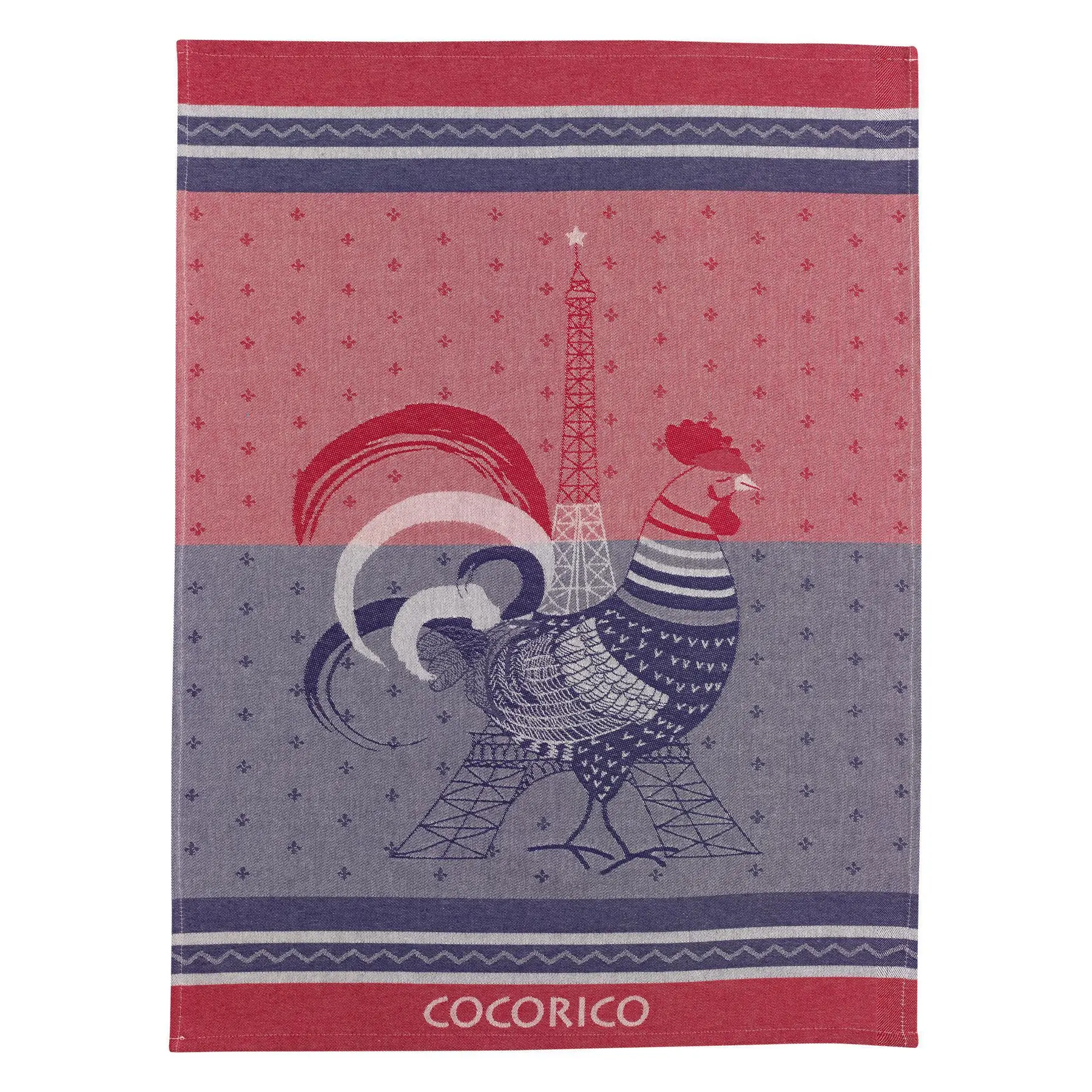 Winkler Paño de cocina Jacquard Cocorico MULTICOLOR